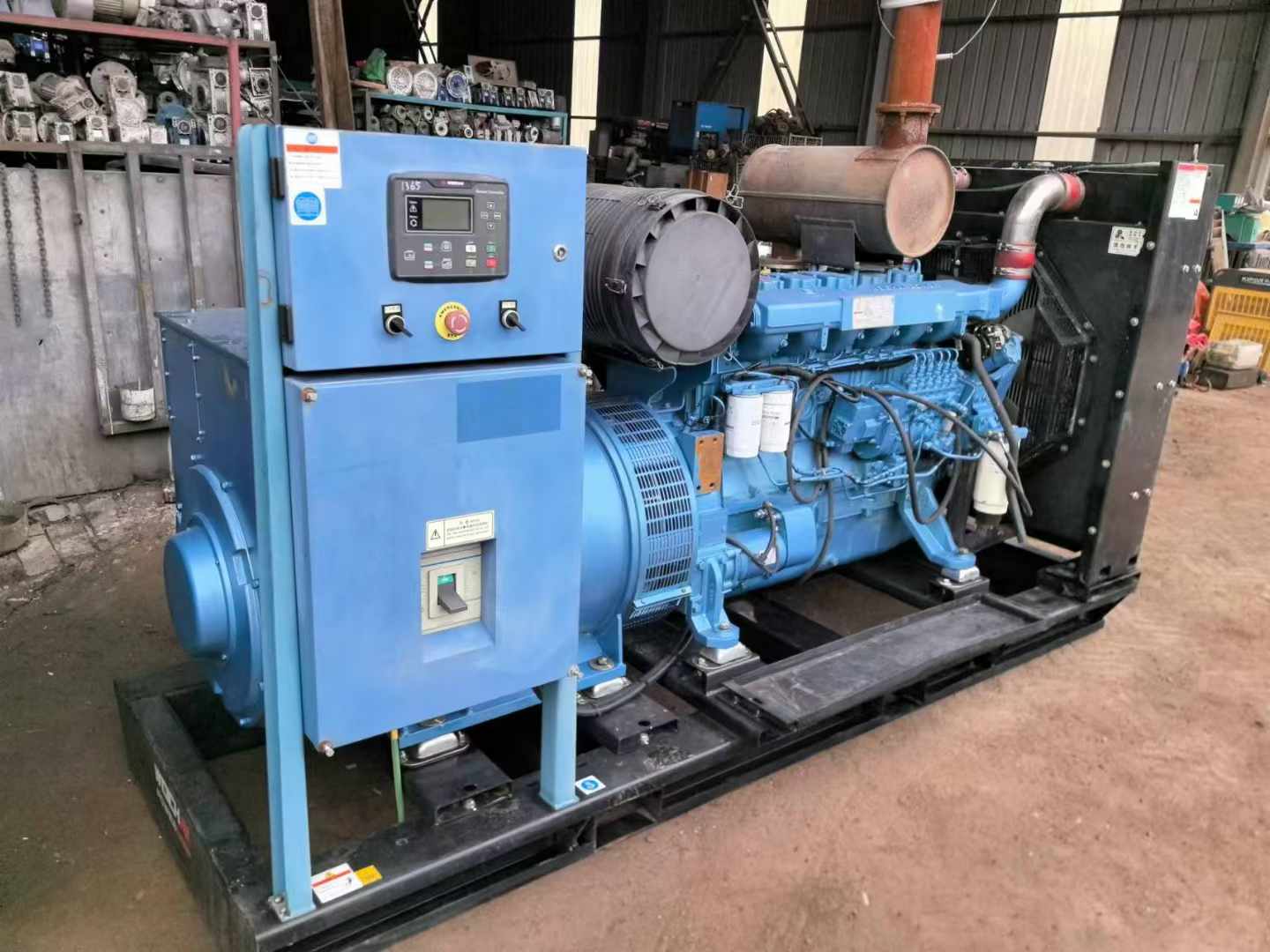 温泉500kW 柴油发电机组可带动设备功率的计算公式是什么？